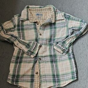 Stylish Kids Plaid Button Down Shirt